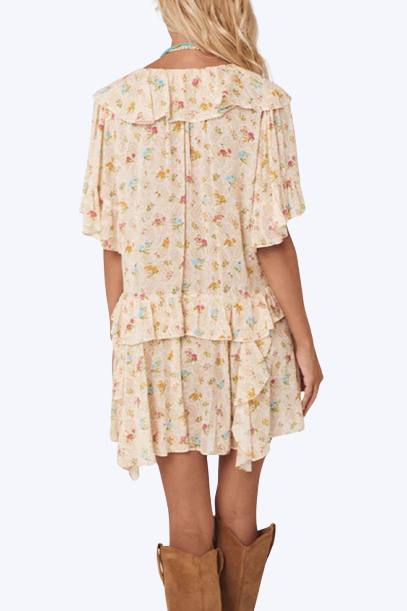 Willow Boho Dress – Floral Romantic